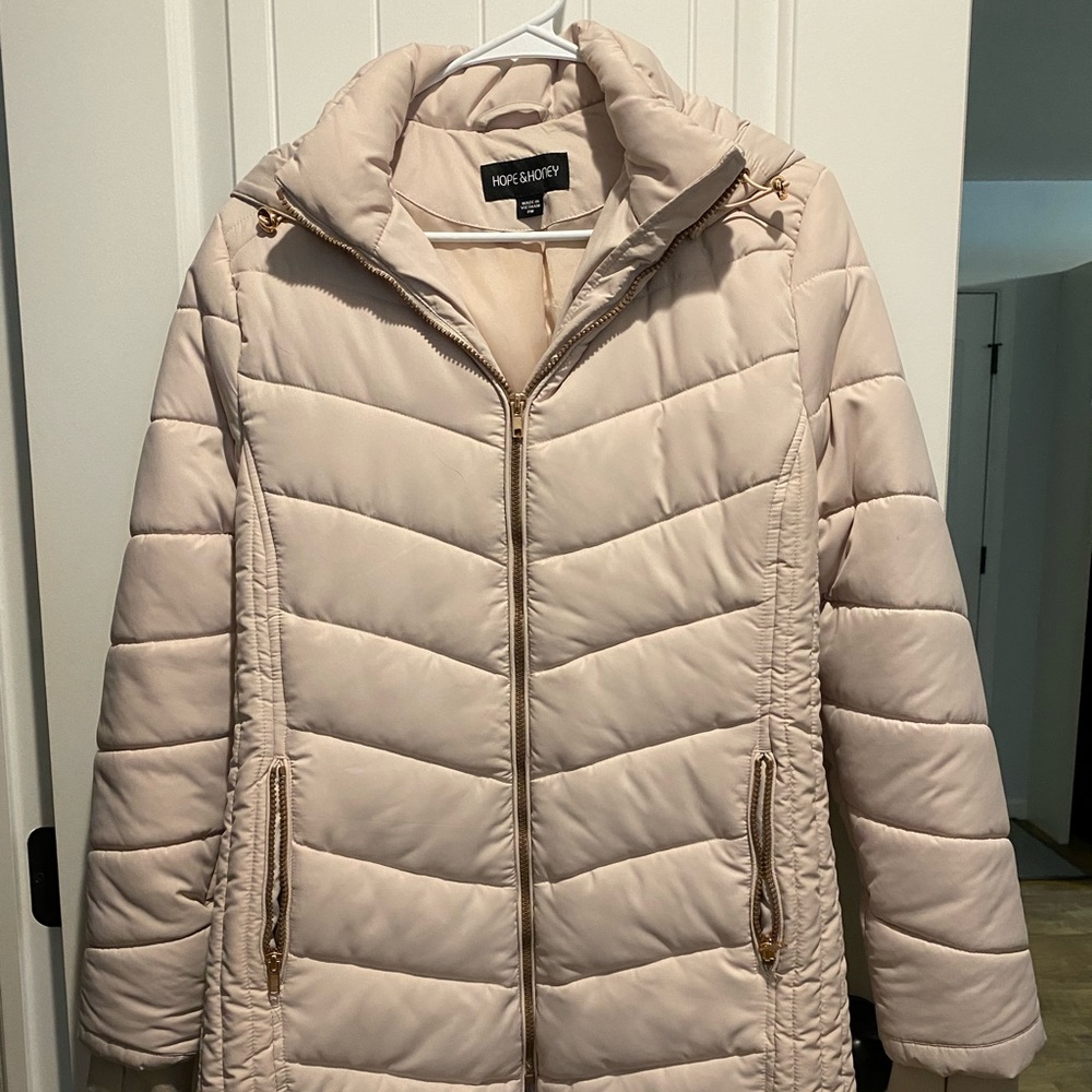 Pink Puffer Coat